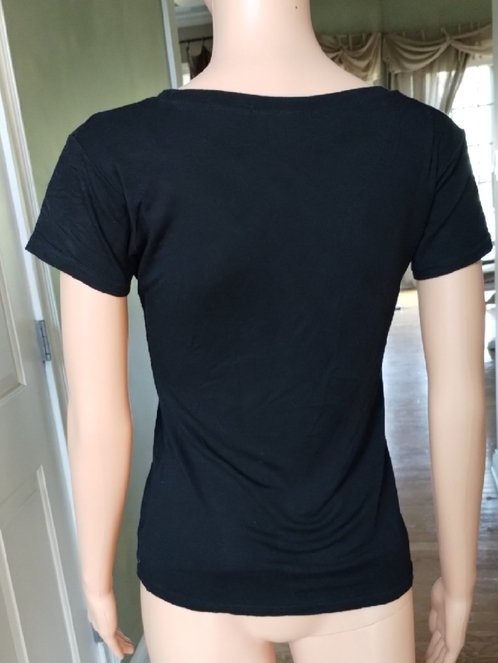 Christian Dior Black Tee with Signature Label - Picture 7 of 16